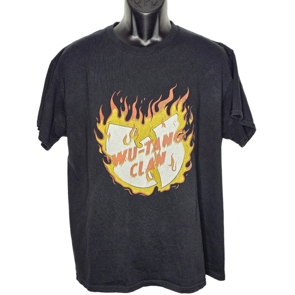 Men's Unbranded Short Sleeve Tee L Black Wu-Tang Clan Graphic